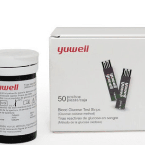 TIRAS DE GLUCOMETRIA YUWEL CAJA X 50